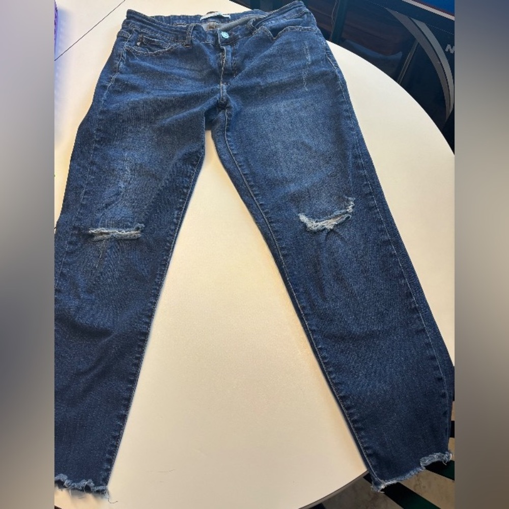 KanCan DISTRESSED JEANS 15.5” - 17” WAIST